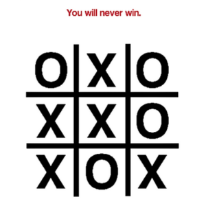 impossible-tic-tac-toe